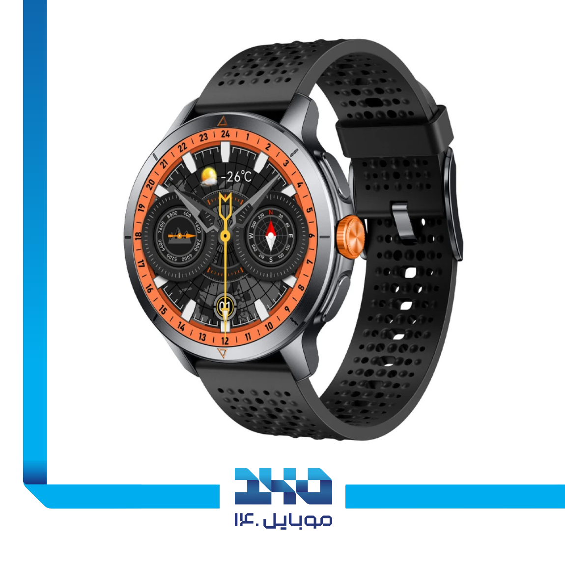 ساعت هوشمند گلوریمی مدل GX Race 5
