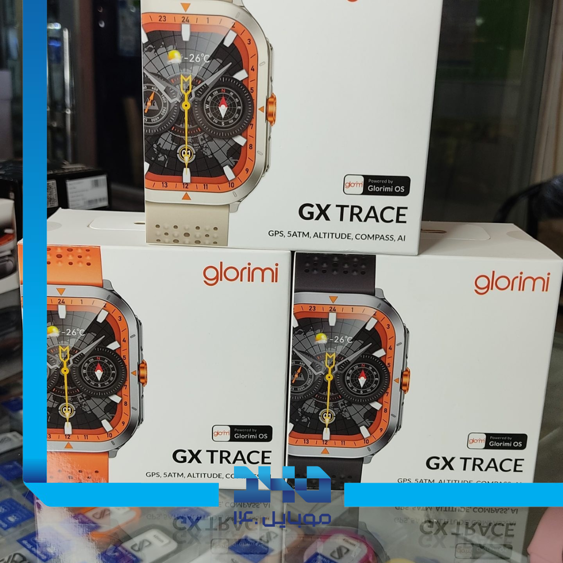 ساعت هوشمند گلوریمی مدل GX Trace 3