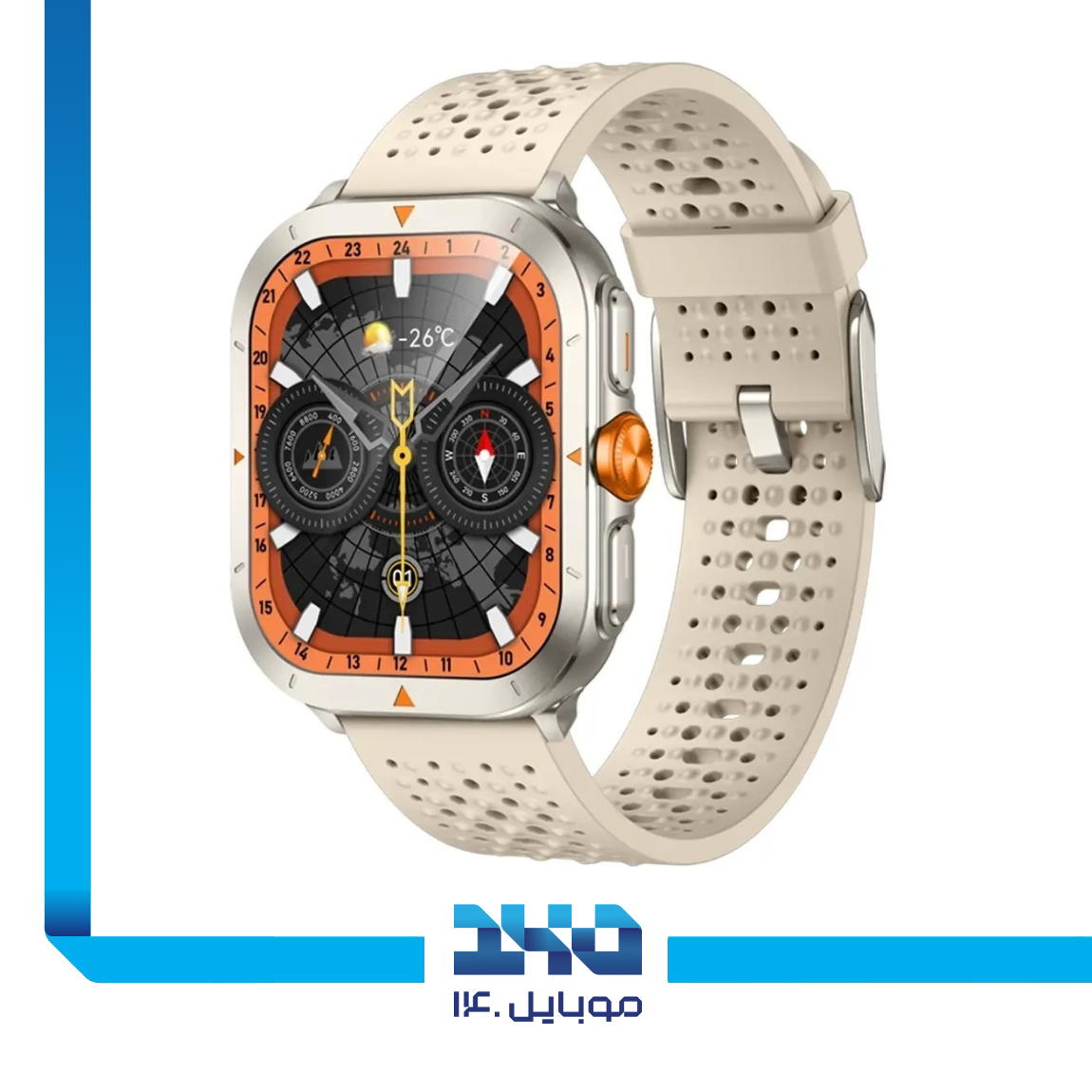 ساعت هوشمند گلوریمی مدل GX Trace 1