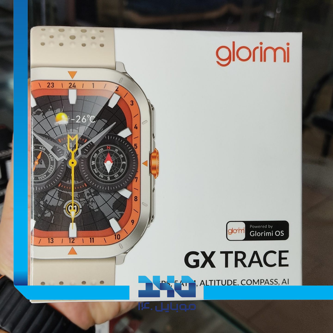 ساعت هوشمند گلوریمی مدل GX Trace 4
