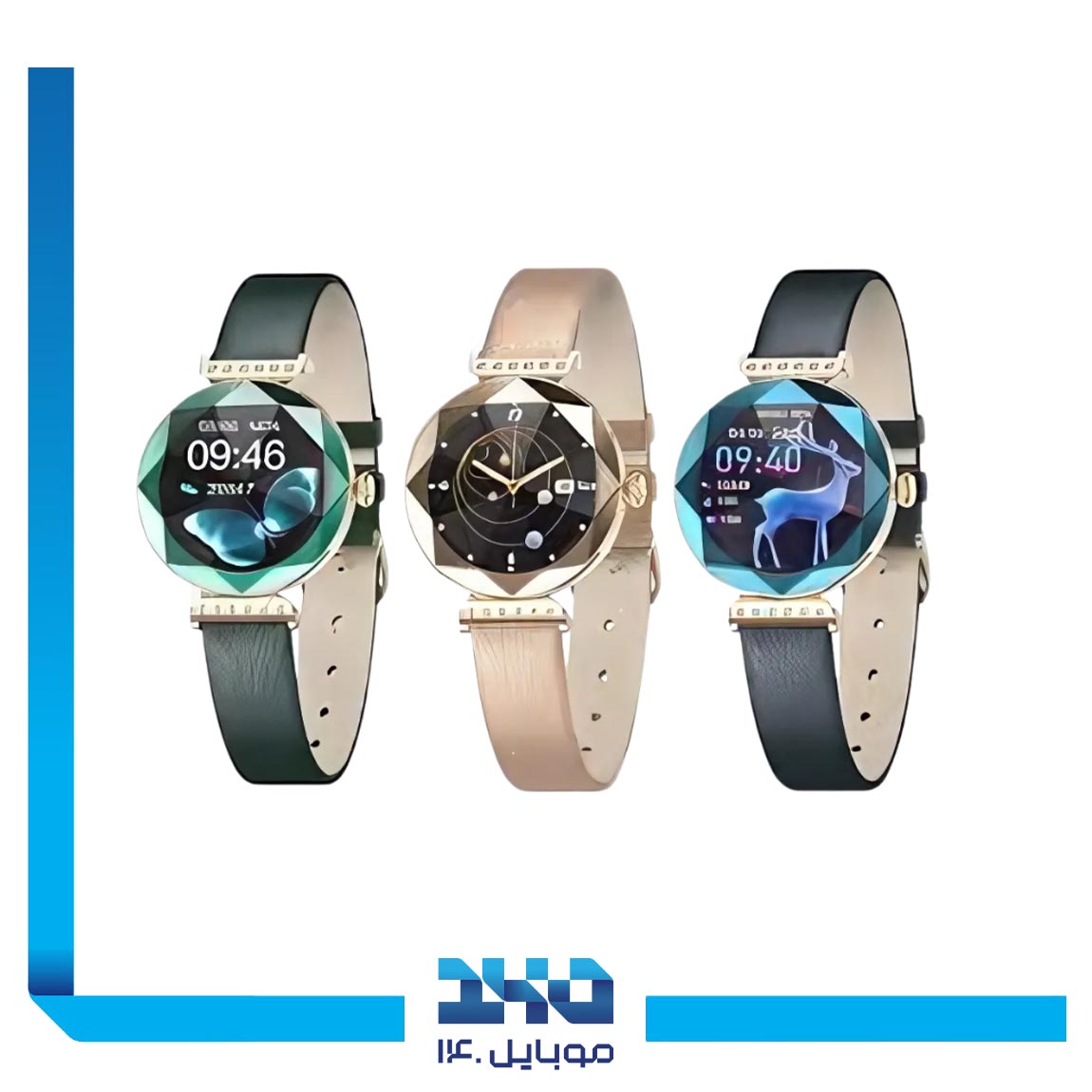 ساعت هوشمند گرین لاین مدل Swarovski 1
