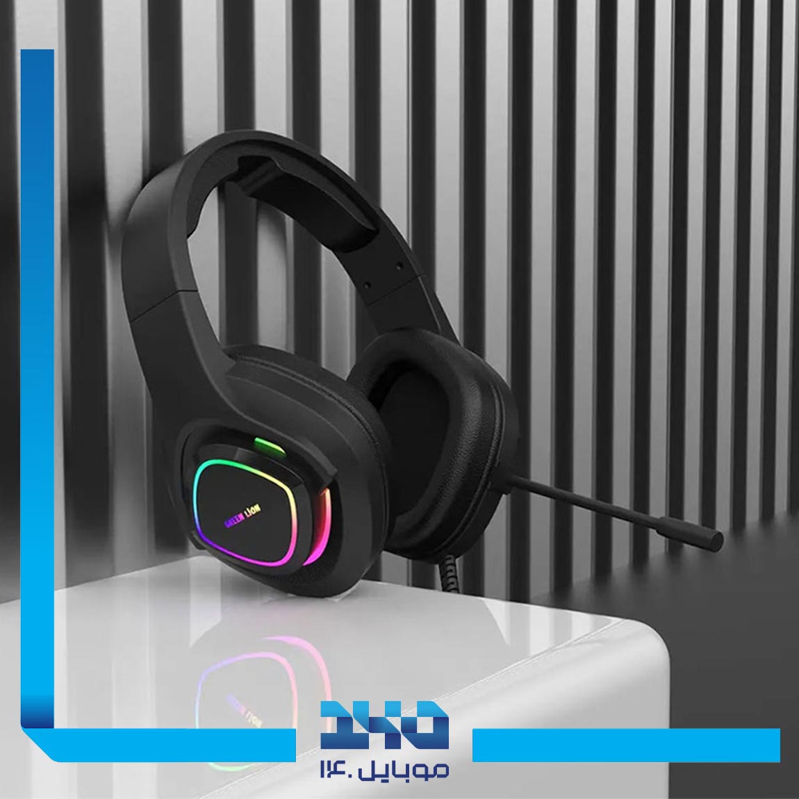 هدفون سیمی گیمینگ گرین لاین مدل GP32X 1