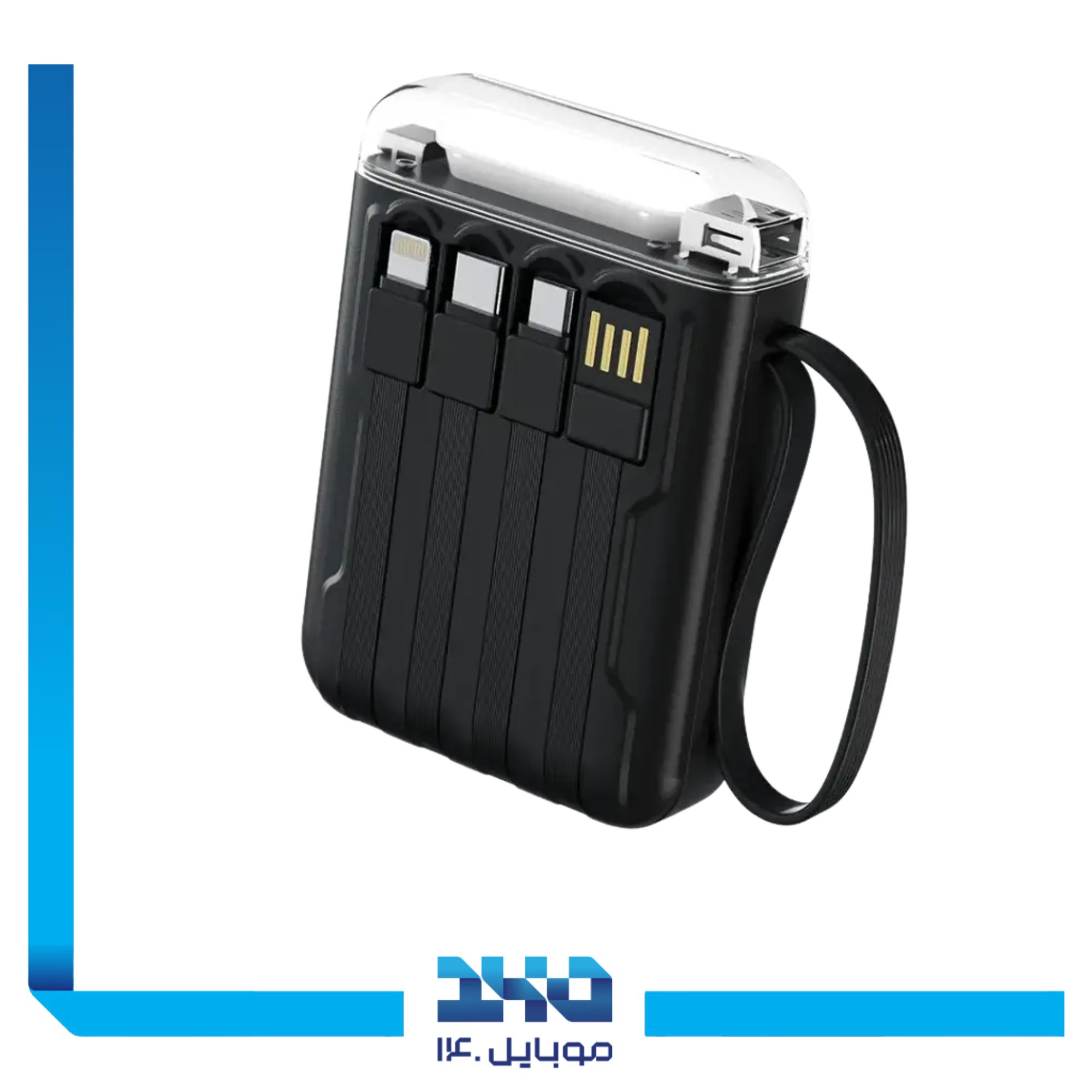 پاوربانک گرین لاین مدل Luma Pro ظرفیت 10000 میلی آمپر 2