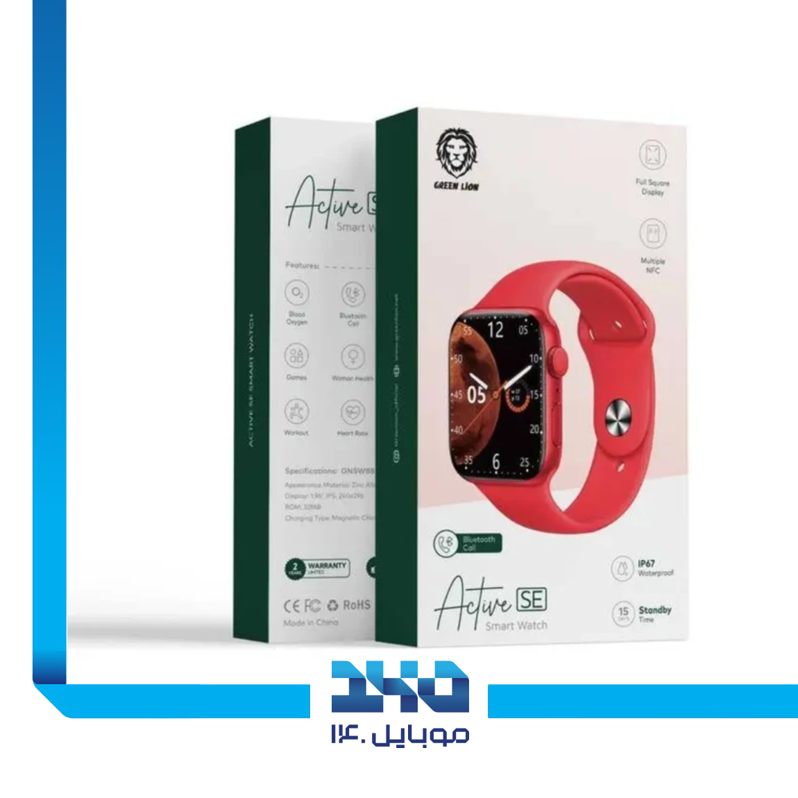 ساعت هوشمند گرین لاین مدل Active SE 3