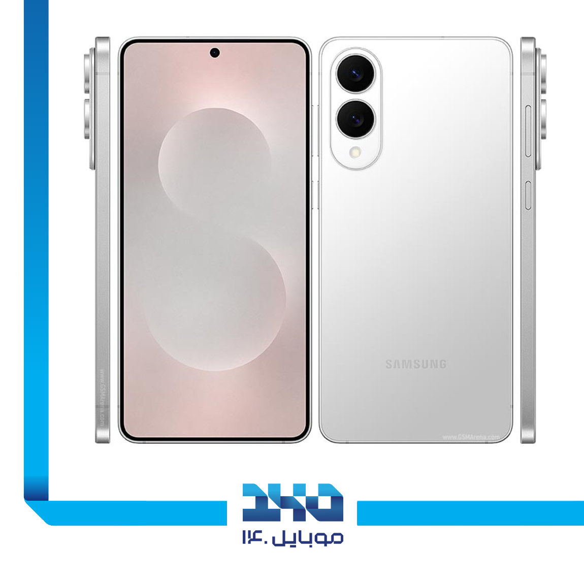 گوشی موبایل سامسونگ مدل S25 Edge ظرفیت 256 گیگابایت با 12 گیگابایت رم | 5G 1