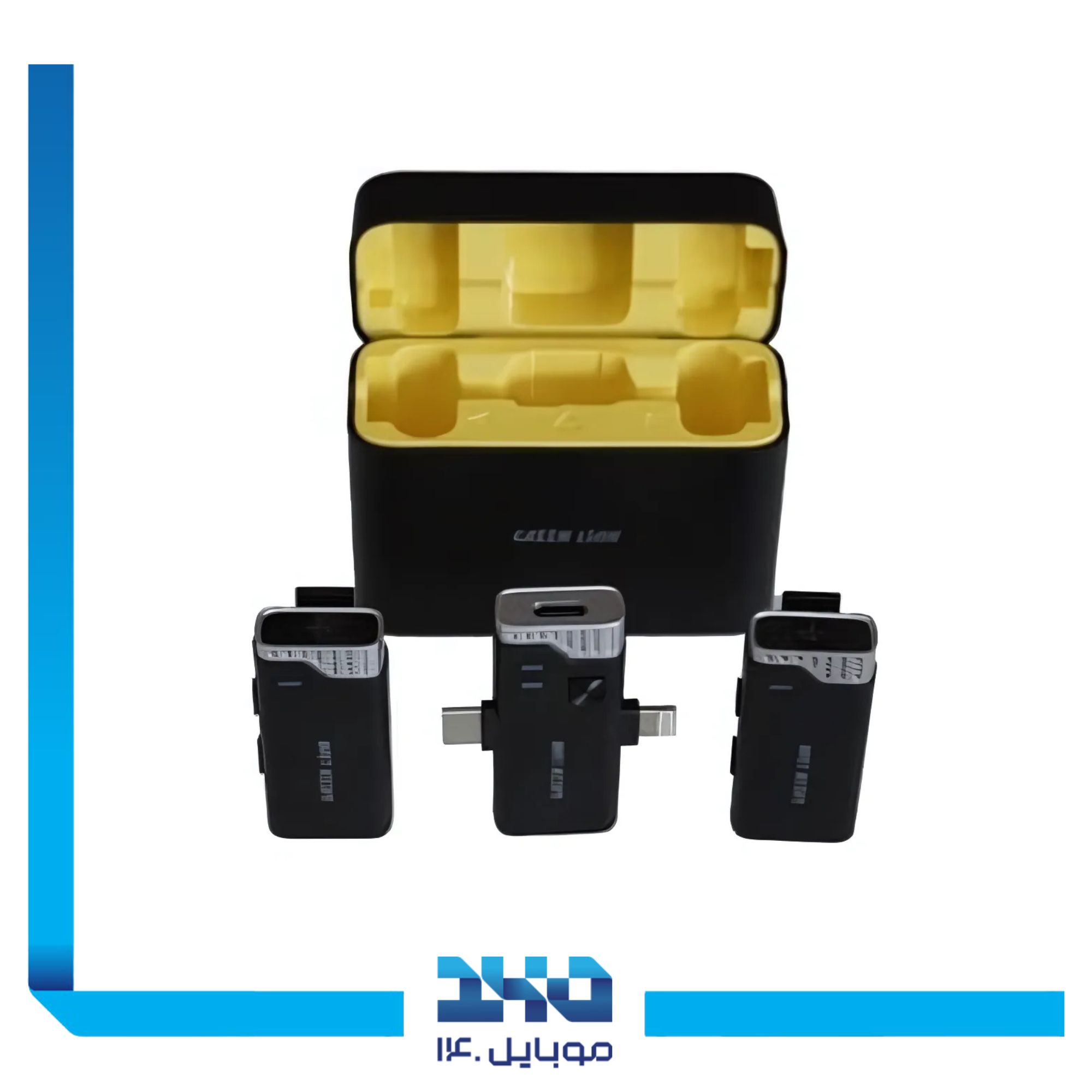 میکروفون بلوتوثی گرین لاین مدل 3in1 MIC360D دو کاناله لایتنینگ و تایپ سی 3