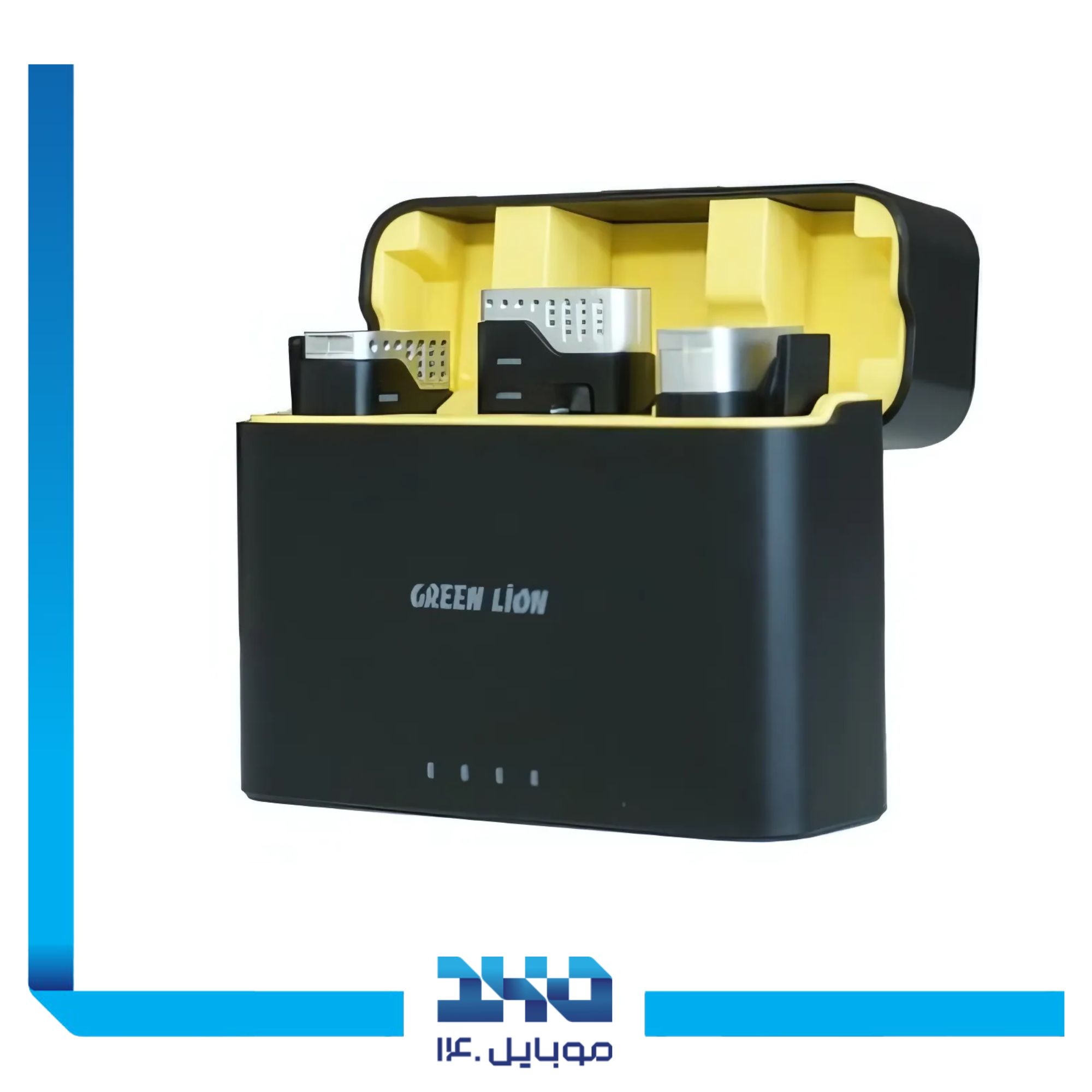 میکروفون بلوتوثی گرین لاین مدل 3in1 MIC360D دو کاناله لایتنینگ و تایپ سی 2