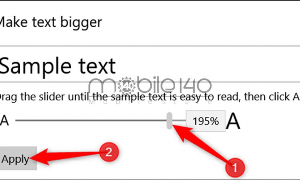 آموزش تغییر سایز نوشته ها در گوشی