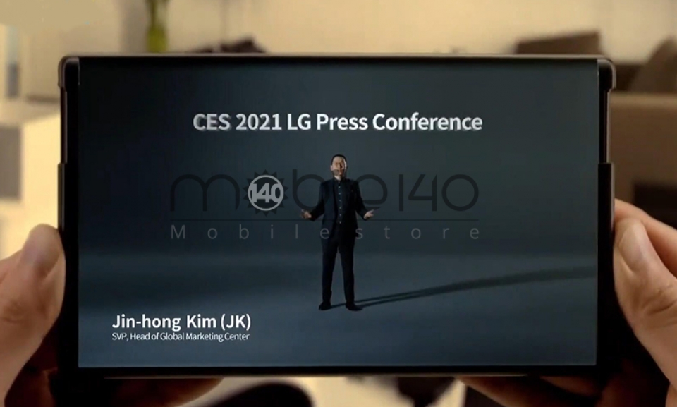 گوشی رول شدنی LG، در CES 2021 به ‌نمایش درآمد