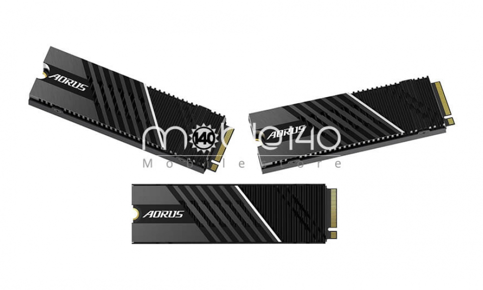 درایو SSD گیگابایت Aorus Gen4 7000S معرفی شد