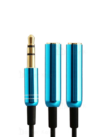 کابل انتقال صدا 1 به 2 ارلدام مدل ET- AUX201
