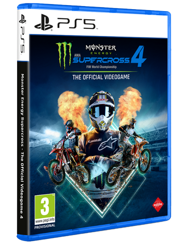 بازی Monster Energy Supercross 4: The Official Video Game مناسب برای PS5