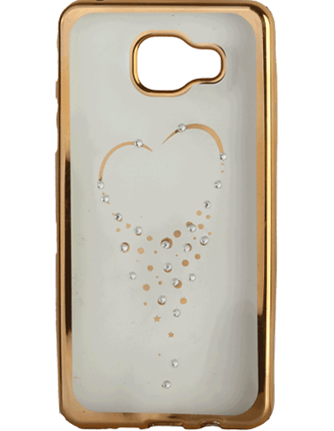کاور نگین دار یونیک مدل قلب مخصوص گوشی سامسونگ (Galaxy A5 2016 (A510