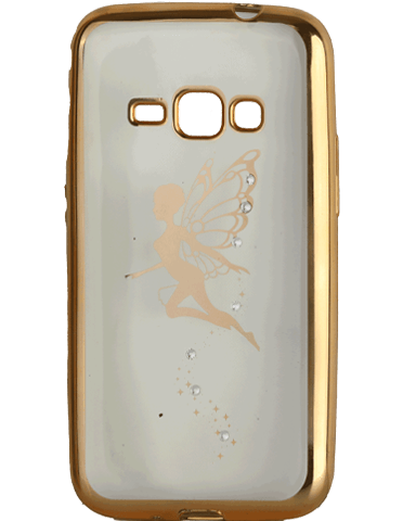 کاور نگین دار یونیک مدل پروانه مخصوص گوشی سامسونگ (Galaxy J1 2016 (J120