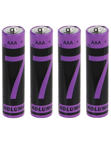 پک 4 تایی باتری نیم‌قلمی کلومن مدل Alkalin 