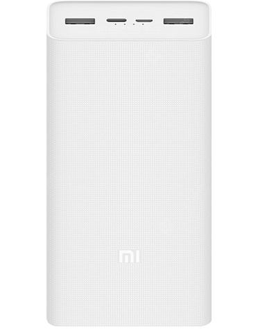 پاوربانک شیائومی مدل Mi Powerbank 3 PB3018ZM ظرفیت 30000 میلی‌آمپر