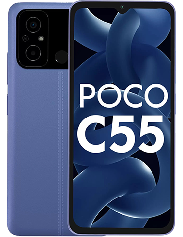 گوشی موبایل شیائومی مدل Poco C55 ظرفیت 128 گیگابایت رم 6 گیگابایت