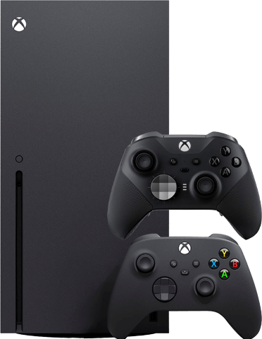 کنسول بازی مایکروسافت مدل Xbox Series X به‌همراه کنترلر بازی Xbox مدل Elite Black