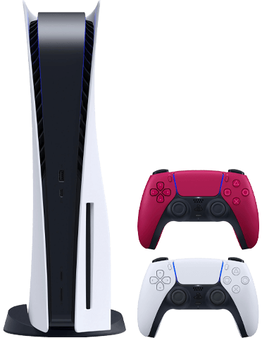 کنسول بازی سونی مدل Playstation 5 Standard به‌همراه کنترلر سونی مدل Dual Sense Cosmic Red اضافه