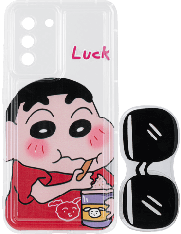 کاور ژله‌ای عروسکی پاپ سوکت‌دار مدل Luck برای گوشی سامسونگ گلکسی S21FE