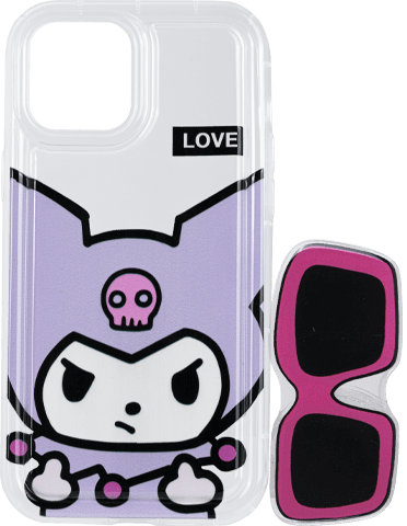 کاور ژله‌ای عروسکی پاپ سوکت‌دار مدل Love مناسب برای گوشی اپل iPhone 13proMax