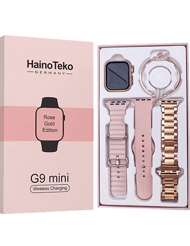 ساعت هوشمند هاینوتکو مدل G9 Mini | دارای 3 بند و دستبند