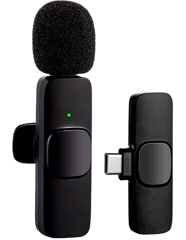 میکروفون بی سیم و یقه‌ای مدل K9 Type-C