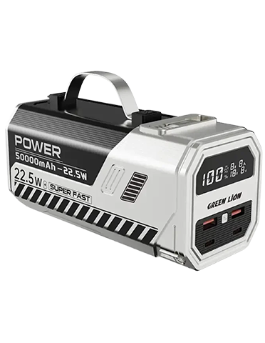 پاوربانک 22.5 وات گرین لاین مدل Powe Max ظرفیت 50000 میلی آمپر ساعت