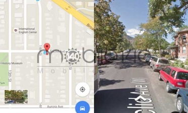 منتشر شدن رابط کاربری street view