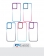 کاور نیو اسکین دو رنگ مناسب برای گوشی شیائومی Redmi Note 12 (4G) 5