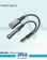 Green Lion GNEARADLTLAUXBK Lightning To Type-c and 3.5 MM Converter 2