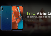 HTC از وایلد فایر E2 با چیپست هلیو P22 رونمایی کرد