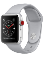 ساعت هوشمند اپل واچ 3 مدل جی پی اس سیلور آلمینیوم با بند اسپرت