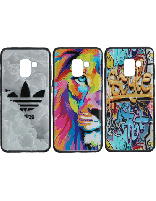 3 عدد کاور طرح‌دار مخصوص گوشی سامسونگ Galaxy A8 2018 (A530)