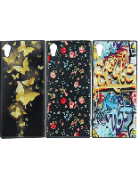 3 عدد کاور طرح‌دار مخصوص گوشی سونی Xperia XA