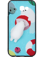 کاور اسکوییشی مدل خرس مخصوص گوشی سامسونگ Galaxy A7 2017 (A720)