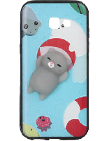 کاور اسکوییشی مدل گربه مخصوص گوشی سامسونگ Galaxy A5 2017 (A520)