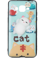 کاور اسکوییشی مدل گربه مخصوص گوشی سامسونگ Galaxy G530