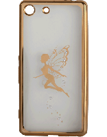 کاور نگین‌دار یونیک مدل پروانه مخصوص گوشی سونی Xperia M5