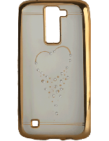 کاور نگین‌ دار یونیک مدل قلب مخصوص گوشی ال جی K8