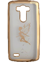 کاور نگین‌ دار یونیک مدل پروانه مخصوص گوشی ال جی G3