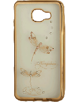 کاور نگین دار یونیک مدل شاپرک مخصوص گوشی سامسونگ (Galaxy A7 2016 (A710