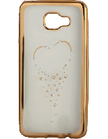 کاور نگین دار یونیک مدل قلب مخصوص گوشی سامسونگ Galaxy A7 2016 (A710)
