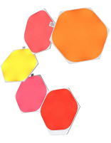 پنل روشنایی هوشمند نانولیف 5 تکه مدل Hexagon 