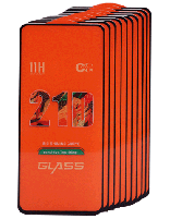 پک 10 تایی محافظ صفحه‌نمایش شیشه‌ای 9D/21D مناسب برای گوشی شیائومی Redmi Note 8 Pro