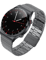 ساعت هوشمند هاینوتکو مدل RW-22 | دارای بند مشکی سیلیکونی، چرم، استیل