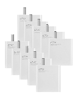 پک 10 تایی آداپتور شارژ 67 وات شیائومی مدل MYD-12ES (به‌همراه کابل USB-C به USB-A) | مشابه اصلی