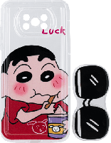کاور ژله‌ای عروسکی پاپ سوکت‌دار مدل Luck مناسب برای گوشی شیائومی Poco X3