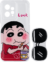 کاور ژله‌ای عروسکی پاپ سوکت‌دار مدل Luck مناسب برای گوشی شیائومی Note12 4G