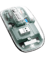 ماوس بی‌سیم گرین لاین مدل Transparent Mouse GL-113